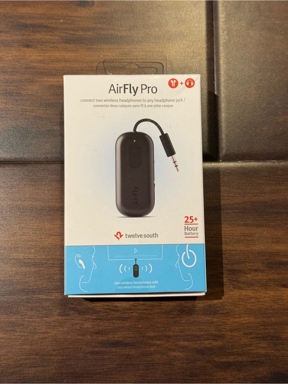 Twelve South AirFly Pro Bluetooth Transmitter - Black